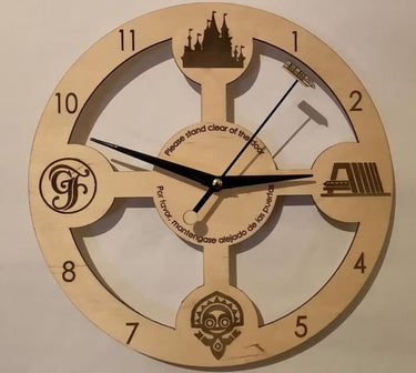 Monorail Loop Clock
